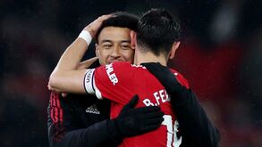 Bruno Fernandes despede-se de Lingard: «Que essa tua boa energia nunca mude»