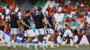 O onze oficial de Portugal para o jogo com a Espanha: Cristiano Ronaldo no banco