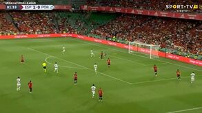 Ricardo Horta entrou e fez assim o golo de Portugal diante da Espanha