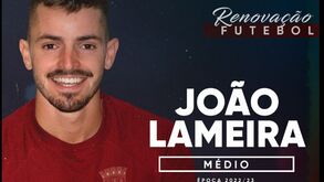 Torreense anuncia renovação de João Lameira