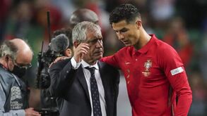 Fernando Santos sem palavras para Cristiano Ronaldo: «O que se pode dizer mais?»