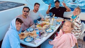 João Félix e Magui Corceiro de férias com amigos na Madeira