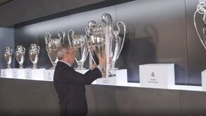 Florentino Pérez arruma 'orelhuda' no museu: as 14 taças do Real Madrid na Champions até brilham