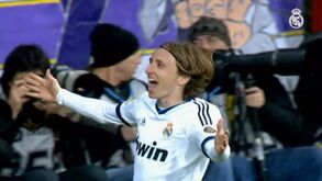 Uma década no Real Madrid e vários golos para contar: os melhores 'disparos' de Modric nos merengues