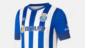 Serão estes os três equipamentos oficiais do FC Porto para 2022/23?