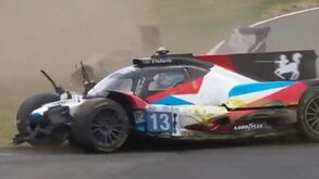 O acidente que provocou a exclusão de piloto de 61 anos das 24 Horas de Le Mans