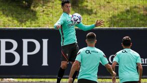 Ronaldo, Moutinho e Raphäel Guerreiro não viajam para a Suíça