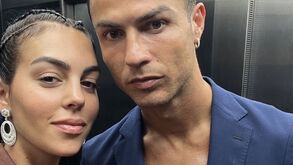 Cristiano Ronaldo já de férias com Georgina