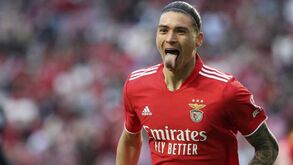 Darwin ajuda Benfica a consolidar o topo nas maiores transferências do futebol português
