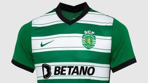 A nova camisola do Sporting para a próxima época