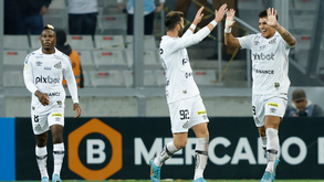 Santos-Bragantino: formações igualadas à 13.ª ronda na tabela classificativa