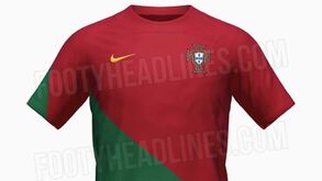 Será este o equipamento principal de Portugal no Mundial'2022?