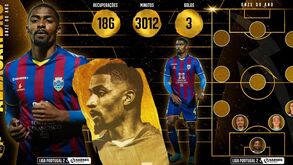 Alexsandro no onze da Liga Sabseg 2021/22