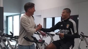 Benfica revela bastidores de mais um dia de testes