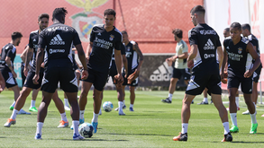Arranque dos trabalhos no Benfica ao minuto: jogadores já realizaram o primeiro treino