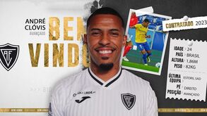 André Clóvis reforça Ac. Viseu por empréstimo do Estoril