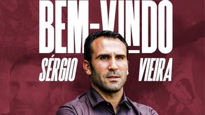 Sérgio Vieira oficializado como treinador do Estrela da Amadora