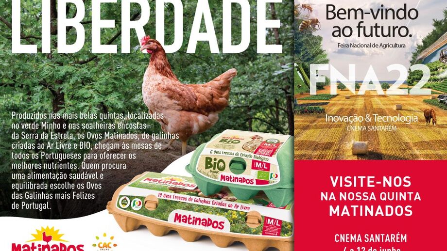 Ovos Matinados marcam presença na Feira Nacional de Agricultura