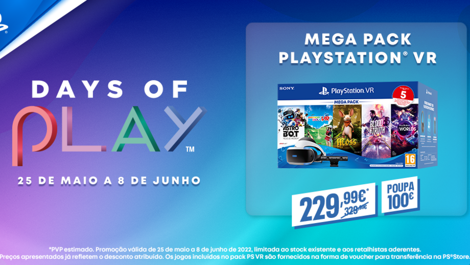 Campanha Days of Play inclui ofertas para todos os jogadores