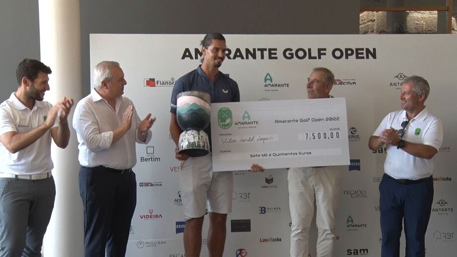 Vítor Lopes vira-se para o Challenge Tour após triunfo em Amarante