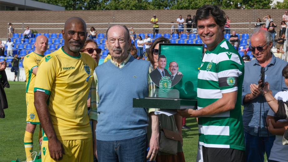Lendas do Sporting juntam-se em jogo de homenagem a Aurélio Pereira