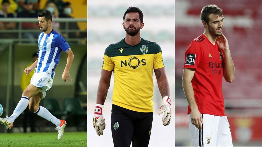 Como está a situação dos excedentários de FC Porto, Sporting e Benfica