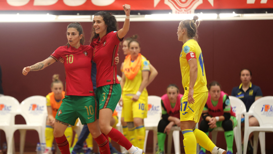 Portugal goleia Ucrânia por 6-0 antes do Europeu feminino