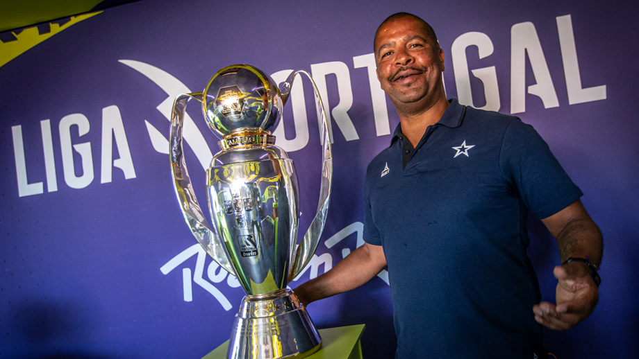 Chaínho presente no stand da Liga Portugal no Rock in Rio