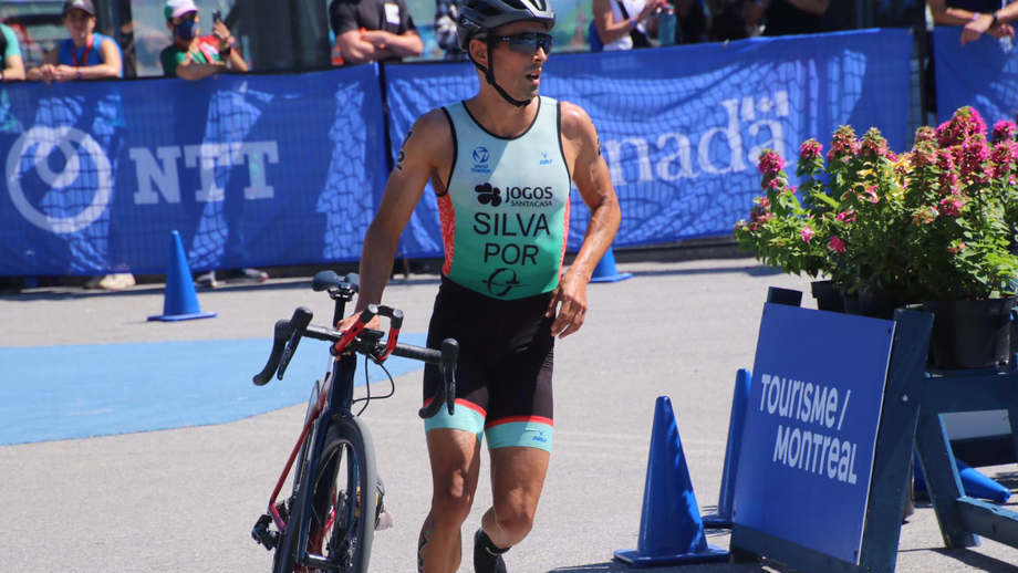 João Silva em 10.º na prova de elite do Mundial de triatlo de Montreal