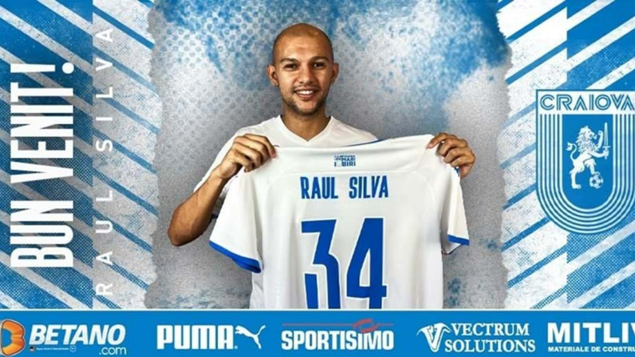 Raul Silva assina pelos romenos do Univesitatea Craiova por duas épocas