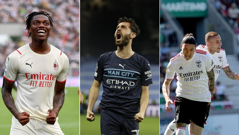 Bernardo, Cancelo, Rafael Leão e Darwin à frente de Ronaldo e Messi nos 100 melhores da 'Marca'