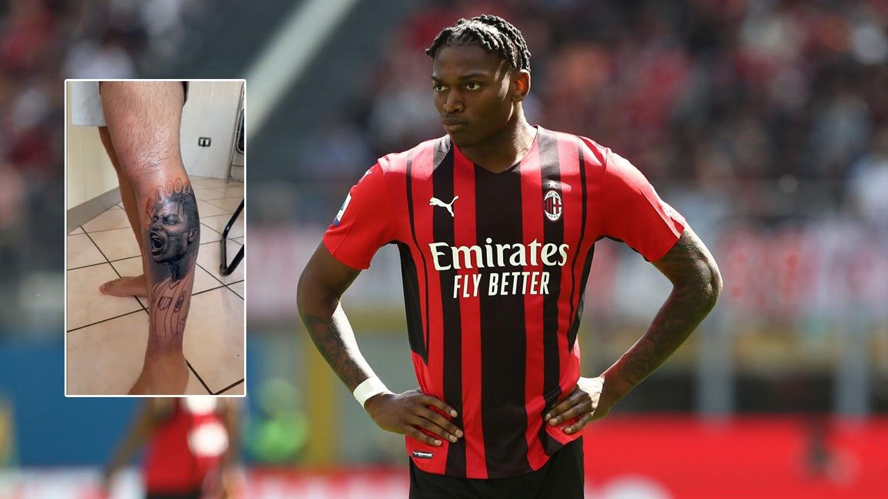 SIC Notícias - Nos campos de futebol é Rafael Leão, jogador do AC Milan e  da seleção portuguesa, no mundo das 'rimas e batidas' é Way 45, que edita  na sexta-feira o