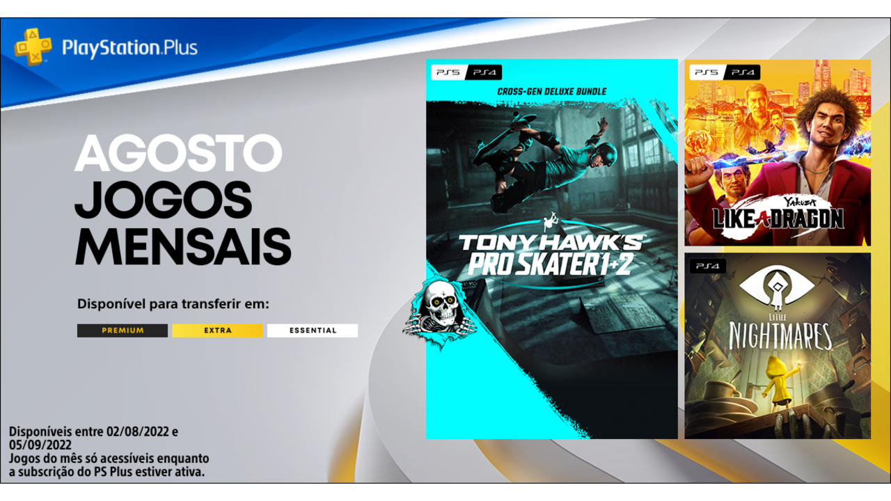 Jogos da PlayStation Plus de junho de 2022 já estão disponíveis