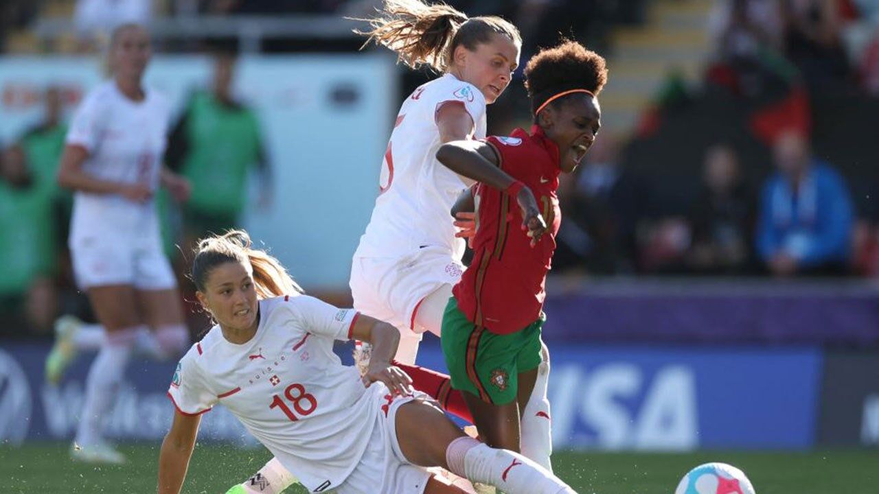 Diana Silva deixou suíças em sobressalto 