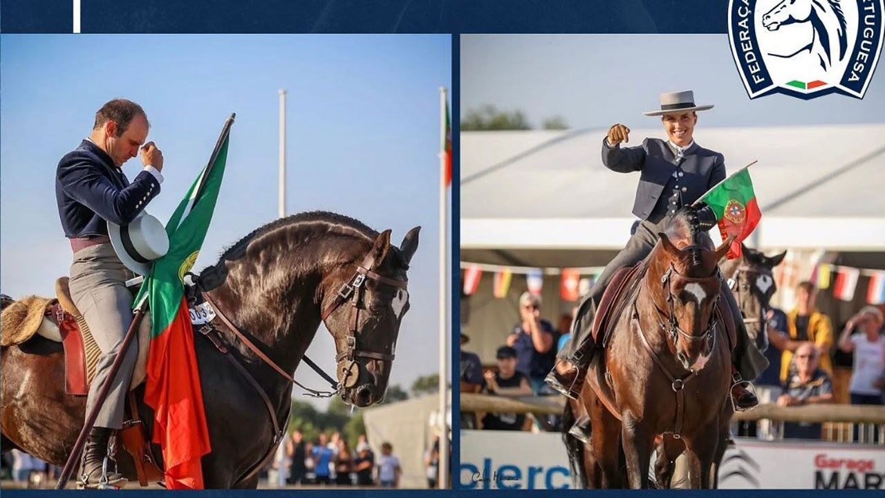 Gilberto Filipe e Mafalda Mendes