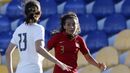 Alícia Correia em ação pela Seleção