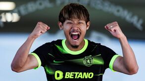 As imagens Morita à Sporting