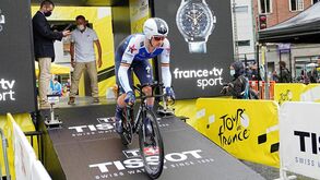 Yves Lampaert é o primeiro camisola amarela do Tour'2022