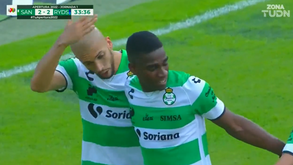 O golo determinante de Félix Torres na vitória do Santos Laguna sobre o Monterrey