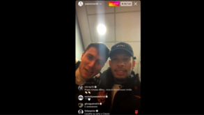 João Victor comemora com 'live' no Instagram o apuramento para os 'quartos' da Libertadores