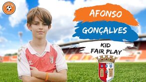 Faro de golo e muita técnica: Afonso Gonçalves brilha na formação do Sp. Braga