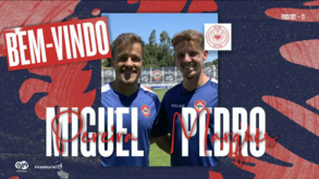UD Oliveirense oficializa contratação de Pedro Marques e Miguel Pereira