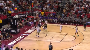 Neemias Queta voltou a mostrar-se na Summer League: o 'abafo' que fica na retina