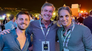 Bernardo Silva, Noronha Lopes e Nuno Gomes juntos... para ouvir música