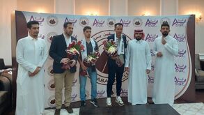 Carlos Pinto oficializado no Al Jabalain