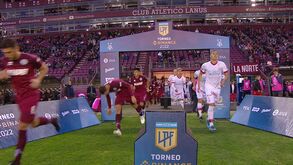 O resumo do Lanús-Huracán: golos, melhores ocasiões e principais jogadas