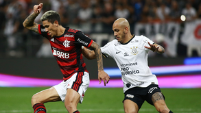 Santos-Corinthians: Vítor Pereira com um pé e meio nos 'quartos' da Taça do Brasil