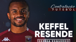 Keffel Resende deixa Trofense e é o 10.º reforço do Torreense