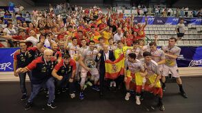 Rodrigo Reñones após a conquista do Europeu Sub-20: «Por sorte, ganhámos»