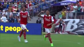 Gabriel Jesus de pé quente no Arsenal: o resumo da vitória sobre o Everton